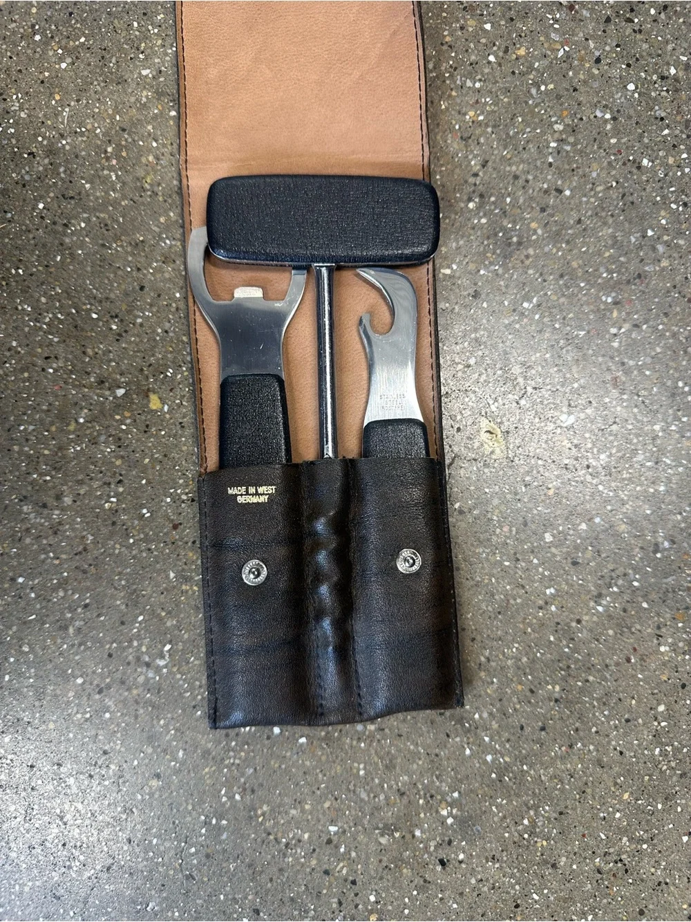 Vintage Playboy Bar Tools Set in a folding case wallet. Brand new.